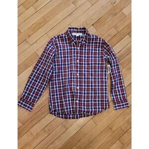Old Navy Plaid Button Down‎ Shirt Size Xl 14-16 NWT